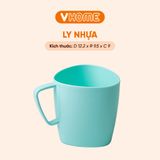  Ly Nhựa Uống Nước Hình Tam Giác Có Quai, Bền Đẹp - Nhựa Chính Phẩm - Nhựa Vĩ Hưng 
