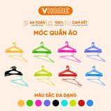  [10 cái] Móc Quần Áo Trẻ Em, chất lượng cao, an toàn cho sức khỏe Nhựa VĨ HƯNG 