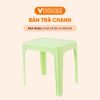  Bàn Trà Chanh Chữ Nhật Nhựa Vĩ Hưng Nhỏ Gọn, Tiện Lợi, Màu Pastel Xinh Xắn 