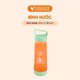  Bình Nước Thể Thao 750ml, Nhựa Chính Phẩm, Không BPA, An Toàn Sức Khỏe - Nhựa Vĩ Hưng 