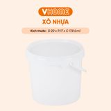  Xô Thực Phẩm Vĩ Hưng - Xô Nhựa Đựng Thực Phẩm Đảm Bảo An Toàn, Dễ Dàng Vệ Sinh 