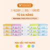  Tủ Đồ Mini Để Bàn Đa Năng Nhiều Ngăn Tủ Nhựa Vĩ Hưng Đựng Đồ Tiện Lợi 