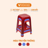  Ghế Nhựa Cao, Dày, Nhựa PP Chính Phẩm - Chất Lượng Cao, Nhựa Vĩ Hưng 