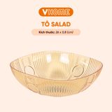  Đĩa Nhựa Pha Lê Cao Cấp, Đựng Trái Cây, Bánh Kẹo Sang Trọng, Tiện Dụng - Nhựa Vĩ Hưng 