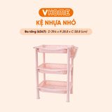  Kệ Nhựa Chữ Nhật Nhỏ - Nhựa Vĩ Hưng - Đa Dạng Màu Sắc, Kệ Lưu Trữ Đẹp, Tiện Dụng Cho Gia Đình 