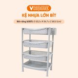  Kệ Nhựa Đa Năng - Nhựa Vĩ Hưng - Đa Dạng Màu Sắc, Kệ Lưu Trữ Đẹp, Tiện Dụng Cho Gia Đình 