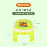  Ghế Đẩu Cho Trẻ Em, Mẫu Giáo, Mầm Non, Màu Sắc Xinh Xắn - Nhựa Vĩ Hưng 