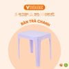  Bàn Trà Chanh Chữ Nhật Nhựa Vĩ Hưng Nhỏ Gọn, Tiện Lợi, Màu Pastel Xinh Xắn 
