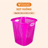 Sọt Nhựa Vuông Cao Đựng Đồ Chơi Trẻ Em, Giỏ Nhựa Đựng Đồ Quần Áo Tiện Lợi Nhựa VĨ HƯNG 