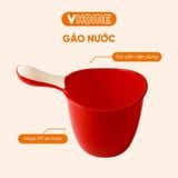  Gáo Múc Nước Nhựa Tay Cầm Dài - Cao Cấp, Bền Đẹp, Tiện Dụng - Nhựa Vĩ Hưng 