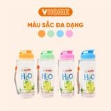  Bình Nước Thể Thao 700ml, Nhựa Chính Phẩm, Không BPA, An Toàn Sức Khỏe - Nhựa Vĩ Hưng 