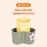  Hộp đựng bút, đồ dùng học tập Nhựa Vĩ Hưng thiết kế 3 ngăn có thể tháo rời tiện lợi 