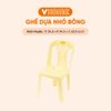  Ghế Nhựa Tựa Lưng Nhỏ Bông - Chắc Chắn, Dày Dặn, Nhựa PP Chính Phẩm - Nhựa Vĩ Hưng 