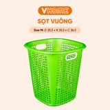  Sọt Nhựa Vuông Cao Đựng Đồ Chơi Trẻ Em, Giỏ Nhựa Đựng Đồ Quần Áo Tiện Lợi Nhựa VĨ HƯNG 