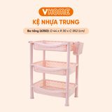  Kệ Nhựa Chữ Nhật - Nhựa Vĩ Hưng - Đa Dạng Màu Sắc, Kệ Để Đồ Tiện Lợi, Phù Hợp Mọi Không Gian 
