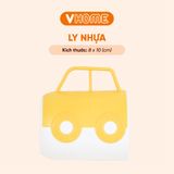  Ly Uống Nước, Chải Răng Hình Ô Tô Đáng Yêu Cho Bé - Nhựa Vĩ Hưng 