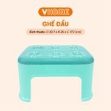  Ghế Đẩu Nhựa, Ghế Nhựa Thấp, Ghế Nhà Tắm Chống Trượt Nhựa VĨ HƯNG 