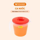  Ca Lường Có Nắp, Ca Nhựa Định Lượng 1200ml Kèm Nắp Nhựa VĨ HƯNG 