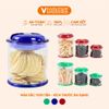  Hộp Bảo Quản Thực Phẩm, Hũ Gia Vị Kín Hơi, Đa Năng 4 Kích Cỡ - Nhựa Vĩ Hưng 