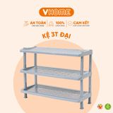  Kệ Nhựa Lớn Vĩ Hưng Cứng Cáp - Kệ Để Đồ Dùng Gia Đình, Tiện Lợi, Tiết Kiệm Không Gian 