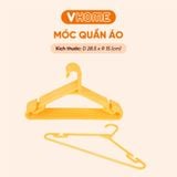  [10 cái] Móc Quần Áo Trẻ Em, chất lượng cao, an toàn cho sức khỏe Nhựa VĨ HƯNG 