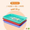  Khay Úp Ly 3 Kích Cỡ, 3 Màu Nhựa Chính Phẩm, An Toàn Sức Khỏe, Bền Đẹp Tiện Lợi Vĩ Hưng 