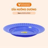  Đĩa Nhựa Tròn Nhiều Màu - An Toàn, Tiện Dụng, Chất Lượng Cao - Nhựa Vĩ Hưng 