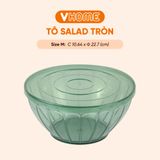  Tô Salad Vĩ Hưng Tròn Nhiều Kích Cỡ - Tiện Dụng Cho Mọi Nhu Cầu Bếp 