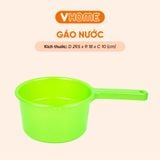 Gáo Nước Nhựa PP Chính Phẩm - Miệng Thoát Nước Lớn, Bền Bỉ - Vĩ Hưng 