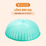  Lồng Bàn Đường Kính 62cm, Nhiều Màu Sắc - Bền Bỉ và Đa Năng - Nhựa Vĩ Hưng 
