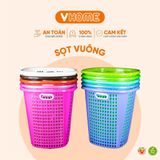 Sọt Nhựa Vuông Cao Đựng Quần Áo, Giỏ Nhựa Đựng Đồ Quần Áo Tiện Lợi Nhựa VĨ HƯNG 