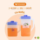  Ca Nhựa Trong Dùng Đựng Nước Trà Đá Nhựa 1200ml 1500ml VĨ HƯNG 