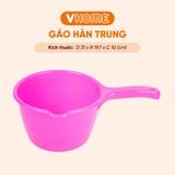  Gáo Hàn Nhựa Chính Phẩm Vĩ Hưng, 2 Size Đa Màu Sắc, Tay Cầm Chắc Chắn, Tiện Lợi Sử Dụng 