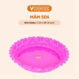  Khay Úp Ly Sen 2 Kích Cỡ, Bền Đẹp, Tiện Dụng - Nhựa Chính Phẩm - Nhựa Vĩ Hưng 
