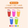 Bình Nước Nắp Bật 500ml Nhựa Chính Phẩm, Nhiều Màu Sắc, Nhỏ Gọn Tiện Lợi, An Toàn, Nhựa Vĩ Hưng 