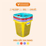  Sọt Nhựa Vuông Cao Đựng Đồ Chơi Trẻ Em, Giỏ Nhựa Đựng Đồ Quần Áo Tiện Lợi Nhựa VĨ HƯNG 