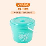  Xô Nhựa Bông Cao Cấp - Nhựa Vĩ Hưng  – Chất Lượng Cao, Bền Bỉ, Tiện Dụng 