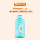  Bình Nước 2.2L Vĩ Hưng - Giữ Nước Tươi Mát, Tiện Dụng Cho Mọi Hoạt Động 