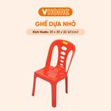  Ghế Dựa Hình Oval Thấp - Thiết Kế Tiện Lợi, Nhựa Vĩ Hưng 