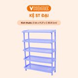  Kệ Nhựa Lớn Vĩ Hưng Cứng Cáp - Kệ Để Đồ Dùng Gia Đình, Tiện Lợi, Tiết Kiệm Không Gian 