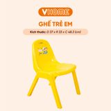  Ghế Nhựa Cao Cấp Cho Bé Trẻ Em Mầm Non, Mẫu Giáo, Tiểu Học - Nhựa Vĩ Hưng 