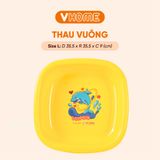  Thau Rửa Mặt Cho Trẻ Em Hình Hoạt Hình Dễ Thương Nhựa VĨ HƯNG 