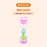  Bình Nước Thể Thao 750ml, Nhựa Chính Phẩm, Không BPA, An Toàn Sức Khỏe - Nhựa Vĩ Hưng 