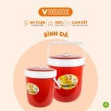  Thùng Đá Tròn Giữ Nhiệt 20L 26L 40L 60L, Cao Cấp, Nhựa HƯNG THUẬN LỢI 