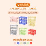  Kệ Nhựa Chữ Nhật Lớn - Nhựa Vĩ Hưng - Đa Dạng Màu Sắc, Kệ Để Đồ Chất Lượng Cao, Tiết Kiệm Diện Tích 