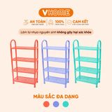 Kệ Nhựa Vòng Cung Đa Năng - Nhựa Vĩ Hưng - Chất Liệu Nhựa An Toàn, Dễ Dàng Lắp Đặt 