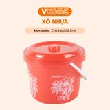  Xô Nhựa Bông Cao Cấp - Nhựa Vĩ Hưng  – Chất Lượng Cao, Bền Bỉ, Tiện Dụng 