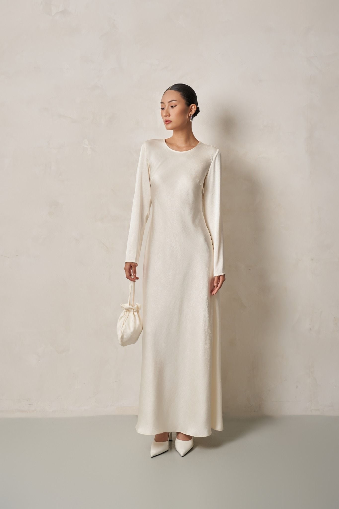 Inez Dress White