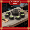  Bộ Ấm Chén Trà Gốm Tử Sa Bí Ngô 400ml 