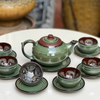  Bộ Ấm Chén Trà Gốm Tử Sa -Màu Xanh Ngọc 